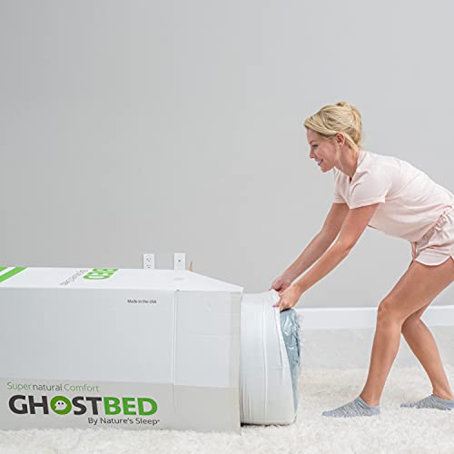 GhostBed Flex 13 Inch Cool Gel Memory Foam & Innerspring Hybrid Mattress, Medium Feel, Made in The USA, Twin XL