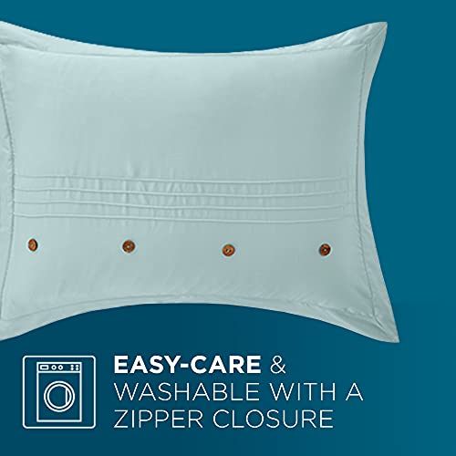 Tempur-Pedic Cool Luxury Zippered Pillow Sham, Standard/Queen, Ether