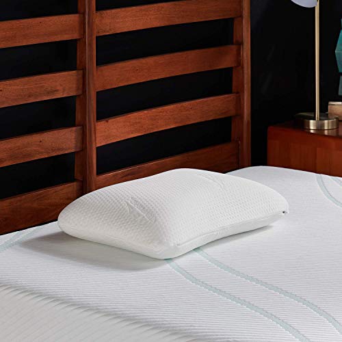 Tempur-Pedic TEMPUR-Cloud Breeze Dual Cooling Pillow, Queen & Symphony Pillow Luxury Soft Feel, Standard, White