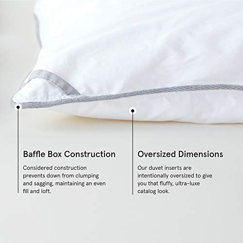 Tuft & Needle, Down Duvet Insert, Mediumweight, Humanely Sourced Down - Full/Queen