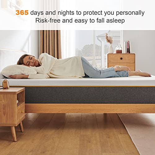 OYT Twin Size Mattress, 8" Inch Gel Memory Foam Twin Bed Mattress in a Box with CertiPUR-US Certified Foam for Sleep Supportive & Pressure Relief