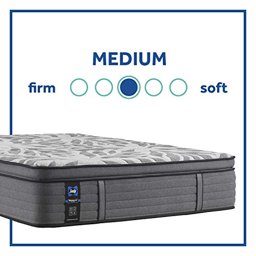 Sealy Posturepedic Plus, Euro Pillow Top 14-Inch Medium Mattress with Surface-Guard - Full