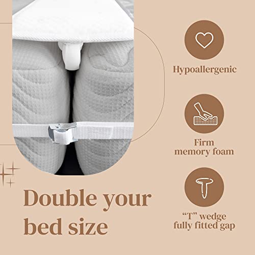 JBYAMUS Bed Sheet Straps, Easy to Install Sheet Straps, Fitted Sheet C