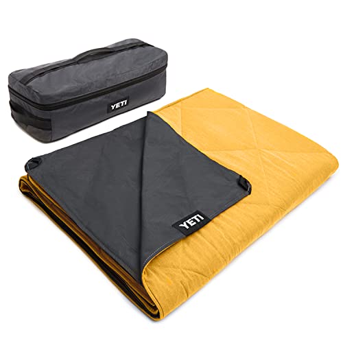 yeti 500 sleeping bag YETI Lowlands Blanket, Multi-Use Blanket with Travel Bag, Alpine Yello