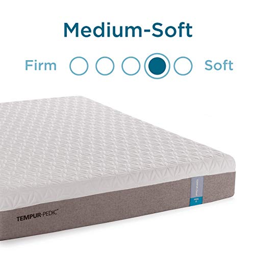 TEMPUR-PEDIC Cloud Prima Medium-Soft Mattress, Luxury Cooling Memory Foam Layers, King, Made in USA, 10 Year Warranty
