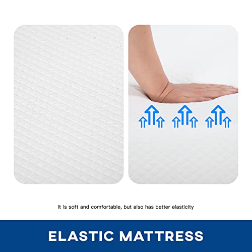 Full Mattress 6 inch Gel Memory Foam Mattress for Cool Sleep & Pressure Relief, Medium Firm Mattresses CertiPUR-US Certified/Bed-in-a-Box/Pressure Relieving Full Size