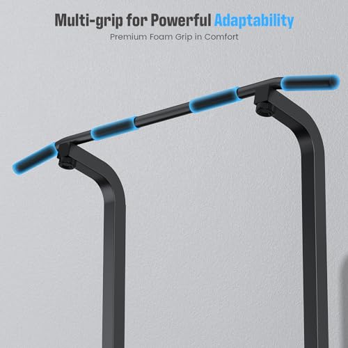 Elevens Power Tower - Adjustable Dip Station & Pull Up Bar For Home Gym