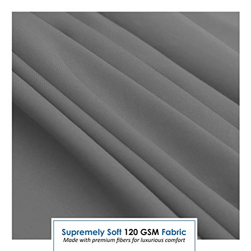 Soft Rv Gray Nestl Grey RV Queen Sheets – Super Soft RV Short Queen Sheets for RV C