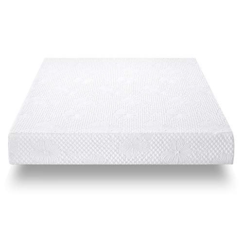 PrimaSleep 6 inch Smooth Top Foam Mattress Sleep Sets, Full, White