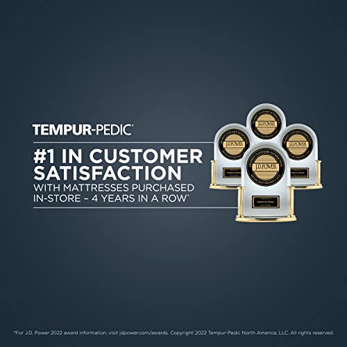 Tempur-Pedic TEMPUR-ProAdapt 12-Inch Firm Cooling Foam Mattress, Queen, Made in USA, 10 Year Warranty