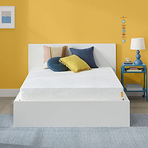 Simmons Memory Foam Mattress - 8 Inch, Full Size, Medium Firm Feel, Cooling Gel, Motion Isolating Design, CertiPur-US Certified, Bed In A Box