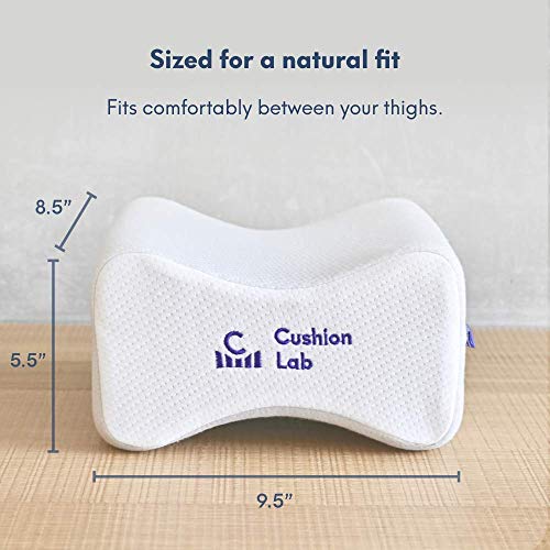 Memory Foam Knee Leg Pillow for Side Sleepers Sciatica Pain Relief