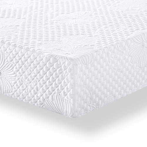 PrimaSleep 6 inch Smooth Top Foam Mattress Sleep Sets, Full, White