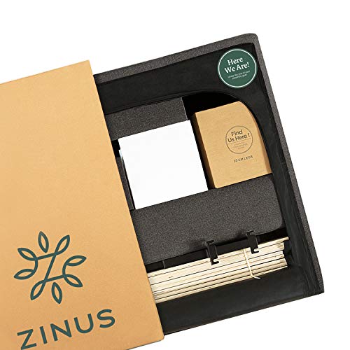 ZINUS Shalini Upholstered Platform Bed Frame / Mattress Foundation / Wood Slat Support / No Box Spring Needed / Easy Assembly, Dark Grey, Queen