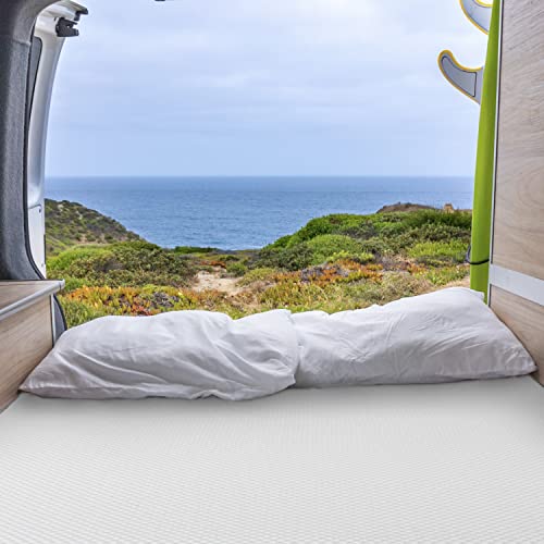 RV Mattress Short Queen 10 Inch – Memory Foam Camper Mattress In A Box, Medium Firm, Made In USA