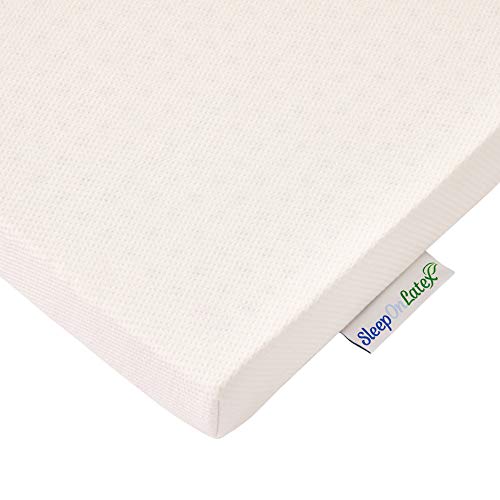 Sleep On Latex Mattress Topper Cover - 2 Inch Queen (Cover Only)