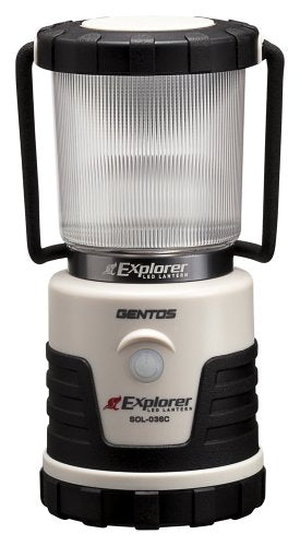 GENTOS Explorer SOL-036C LED Lantern, AA Battery Operated, 380 Lumens, Camping, Outdoors, Lighting, Disaster Prevention, Fishing