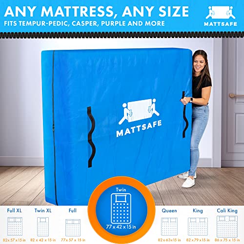 Coldwind Mattress Storage Bag King Size Mattress Bag for Moving, Waterproof Mattress  Cover with Heavy Duty Handles,2 Adjustable Straps and Strong Zipper,  Reusable Mattress Bags for Storage House Moving, Grey price in