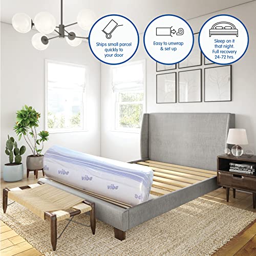 Vibe Gel Memory Foam 12-Inch Mattress | CertiPUR-US Certified | Bed-in-a-Box, Full