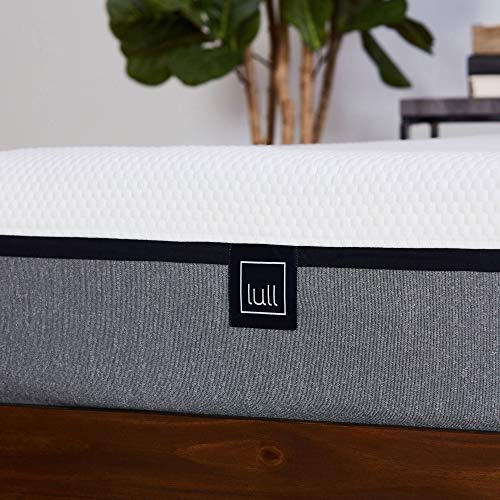 Lull Mattress, 3 Layers of Premium Memory Foam Provide Comfort and Therapeutic Support, 100 Night Trial and 10-Year Warranty