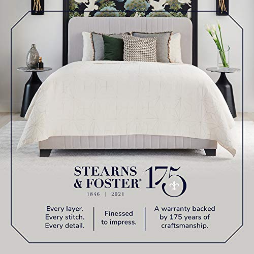 Stearns & Foster Reserve 15" Hepburn Luxury Plush Tight Top Mattress, King, Hand Built in the USA