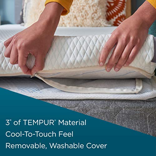 Tempur-Pedic 3 Mattress Topper with Cooling Cover Queen 