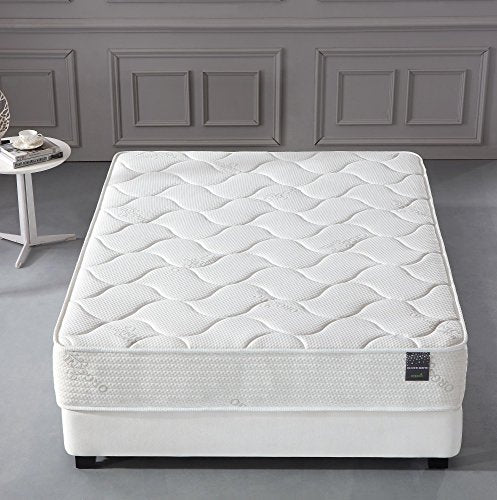 Oliver Smith - Organic Cotton - 10 Inch - Comfort Firm Sleep - Cool Memory Foam & Pocket Spring Mattress - Green Foam Certified - Twin