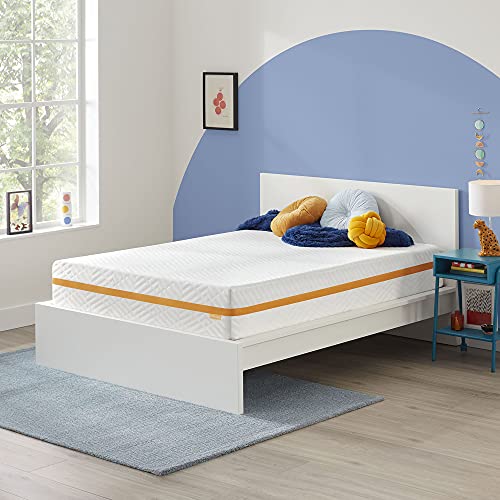 Simmons - Gel Memory Foam Mattress - 12 Inch, Full Size, Plush Feel, Motion Isolating, Moisture Wicking Cover, CertiPur-US Certified, 100-Night Trial