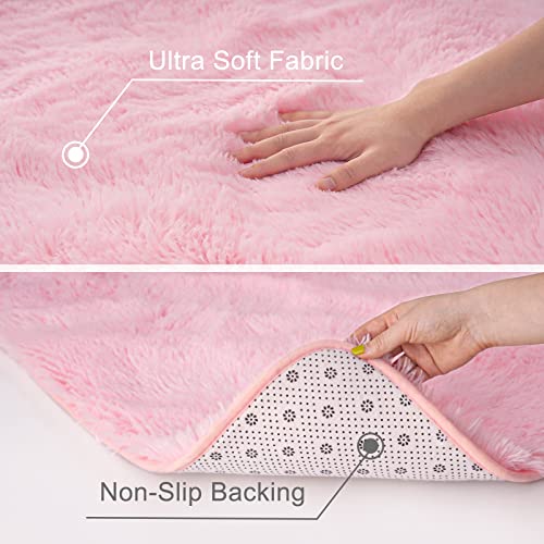 Area Rugs For Bedroom Girls Fluffy Fuzzy Furry Shag - Temu