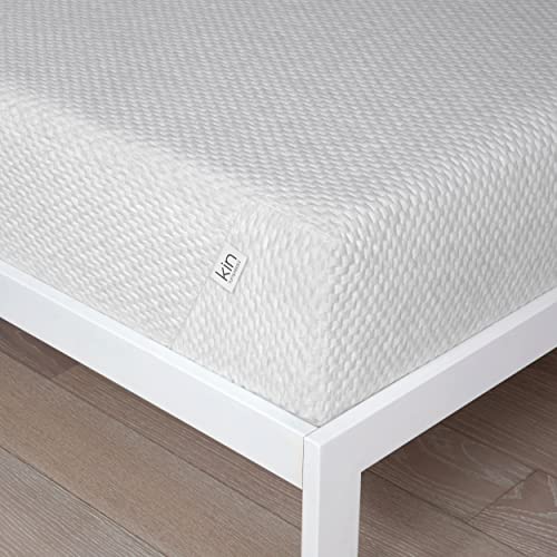 Kin By Tuft & Needle 10-Inch Full Amazon Exclusive Mattress, Adaptive Foam Bed in a Box, Sleeps Cool and Supportive, CertiPUR-US, 100-Night Sleep Trial, 10-Year Limited Warranty White