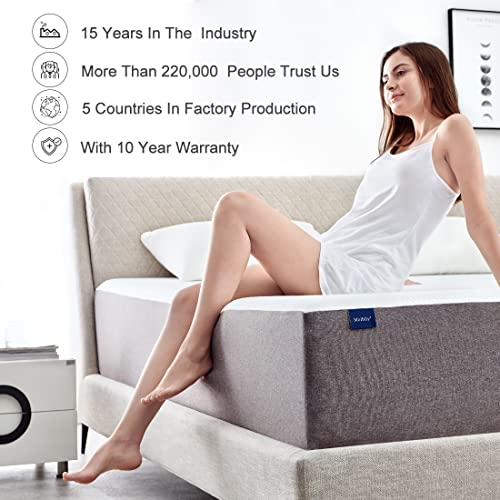 Molblly Twin Mattress, 8 Inch Memory Foam Mattress in a Box, Breathable Bed Comfortable Mattress for Cooler Sleep Supportive & Pressure Relief, Twin Size Bed, 39" X 75" X 8"