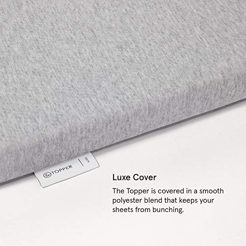 Tuft & Needle - Twin 2-Inch Breathable, Supportive Adaptive Foam Mattress Topper, CertiPUR-US