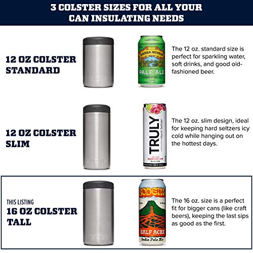 YETI Rambler 16 oz. Colster Tall Can Insulator for Tallboys & 16 oz. Cans, Navy