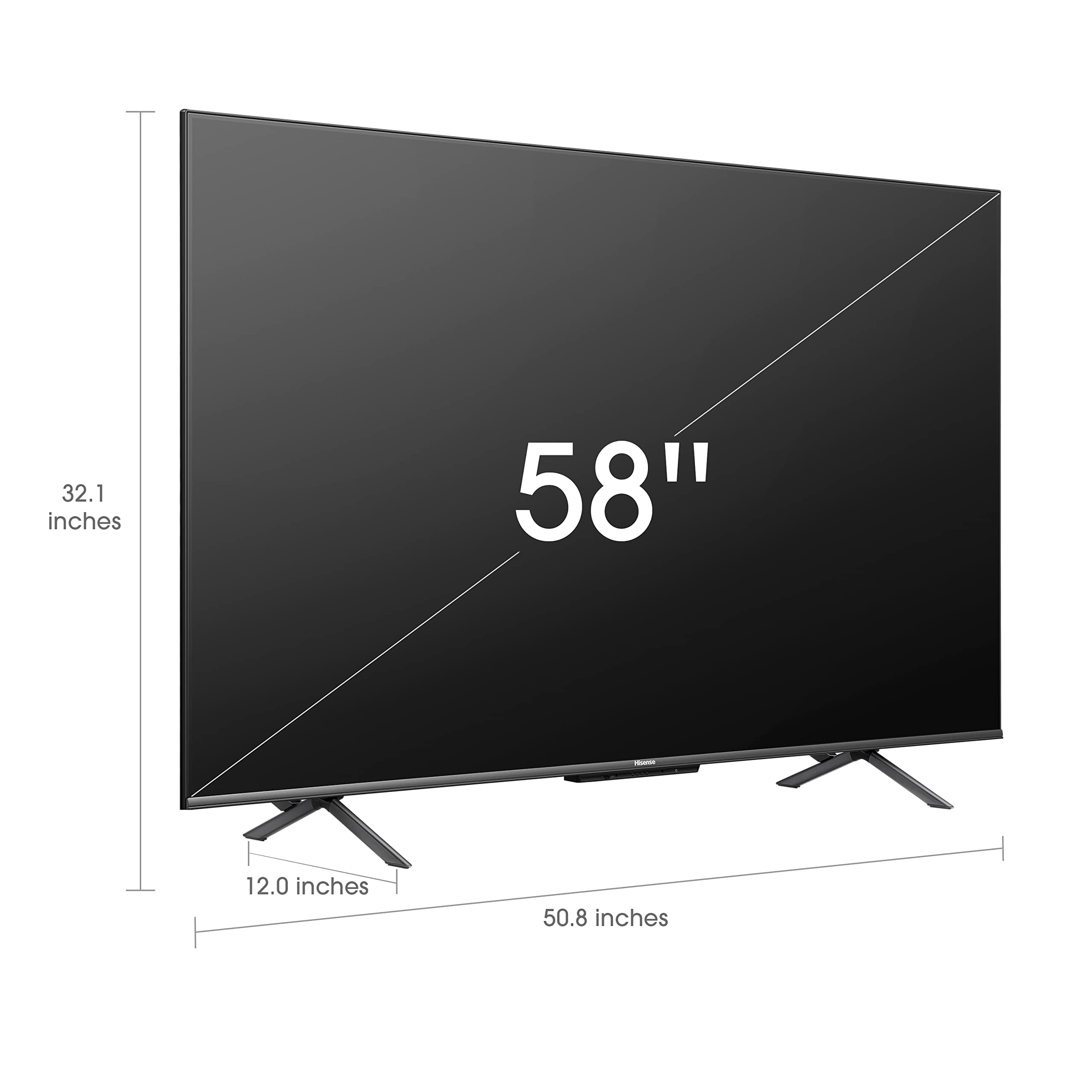 Hisense 58-Inch Class U6HF Series ULED 4K UHD Smart Fire TV (58U6HF) -