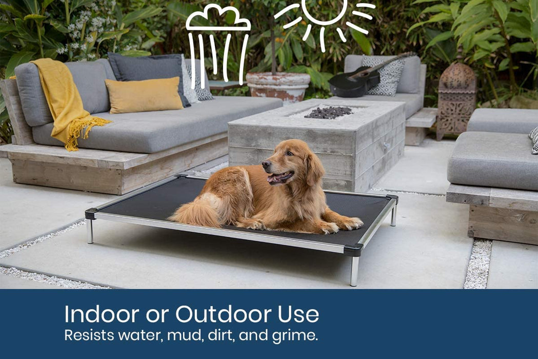 K9 Ballistics Chew Proof Elevated Dog Bed XL Chewproof Aluminum