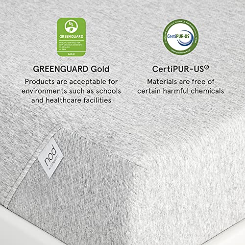 Nod by Tuft & Needle 8-Inch Twin Mattress, Adaptive Foam Bed in a Box, Responsive and Supportive, CertiPUR-US, 100-Night Sleep Trial, 10-Year Limited Warranty