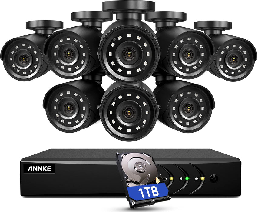 ANNKE 3K Lite Security Camera System Outdoor with AI Human/Vehicle Det