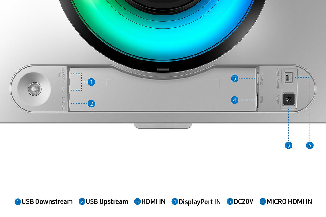 SAMSUNG 49" Odyssey G93SC Series OLED Curved Gaming Monitor, 240Hz, 0.03ms, Dual QHD, DisplayHDR True Black 400, FreeSync Premium Pro, Height Adjustable Stand, LS49CG932SNXZA, 2023