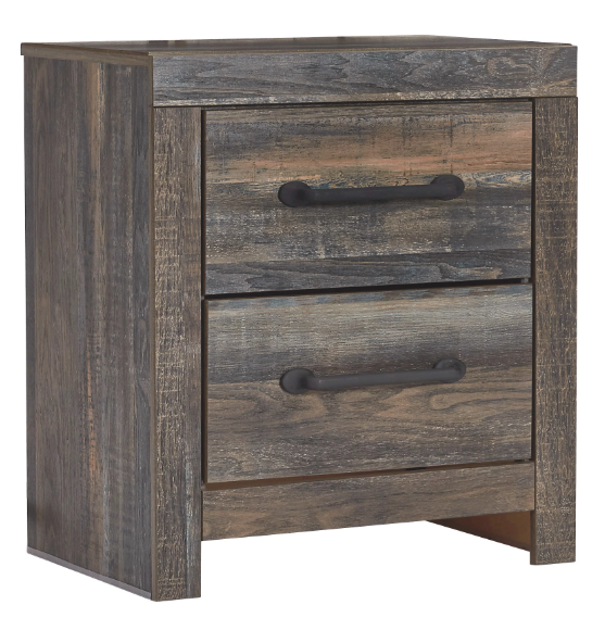 Drystan Two Drawer Night Stand