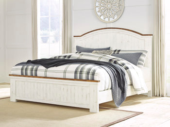 Wystfield Casual Master Bedroom King Panel Rails