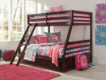Halanton Contemporary Youth Bedroom Ladder and Bunk Bed Rails