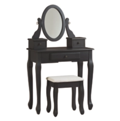 Huey Vineyard Vanity/Mirror/Stool (3/CN)